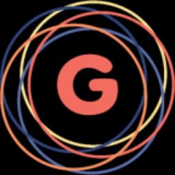 Glo startup logo on Aura++
