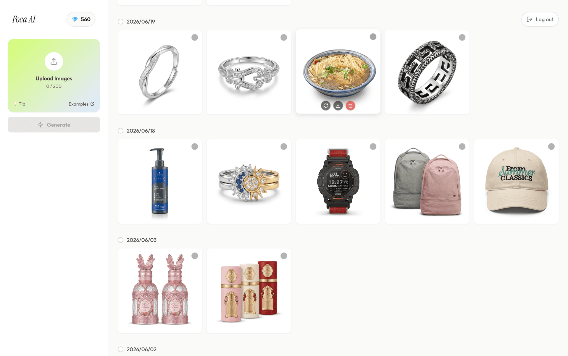 Foca AI Product Photography - Product Image