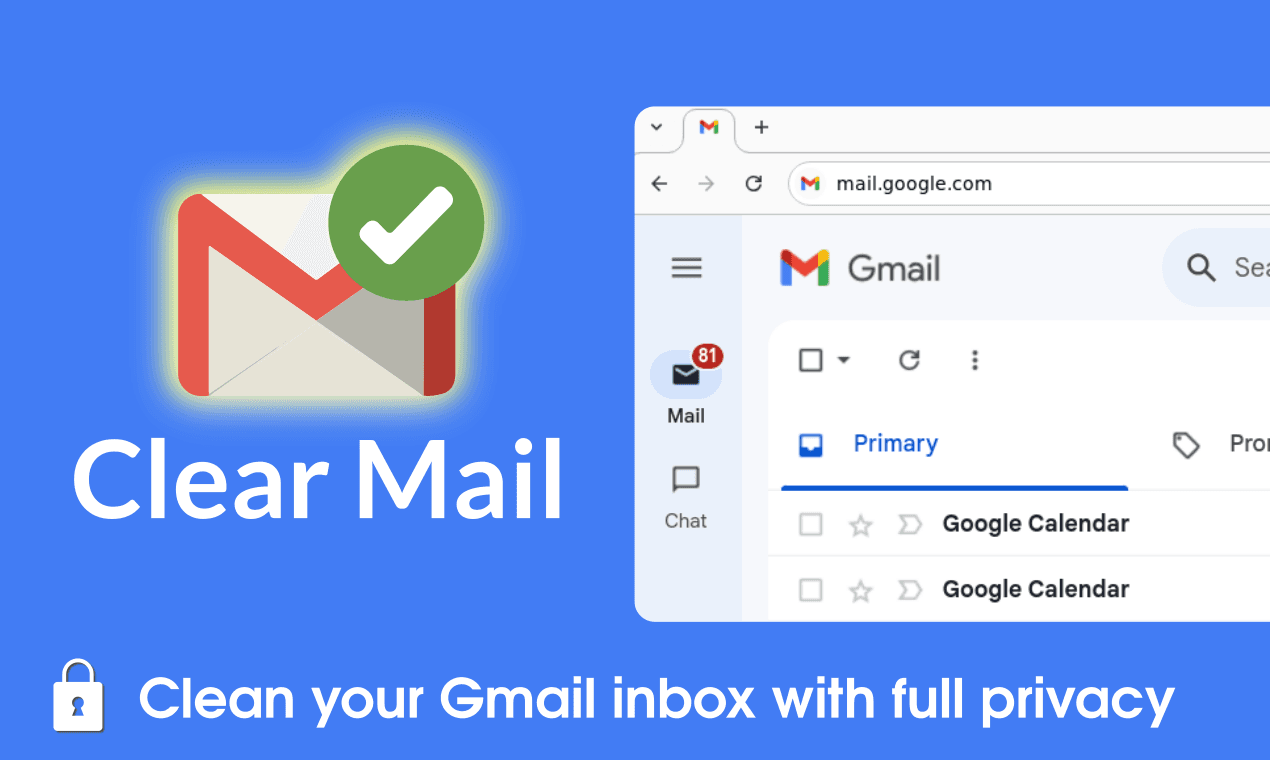 Clear Mail for Gmail