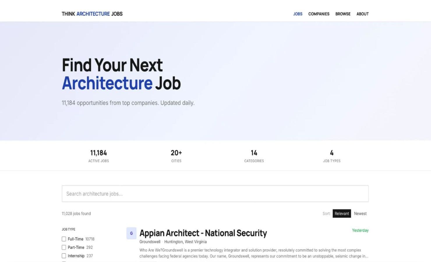 Think Architecture Jobs