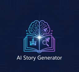AI Story Generator startup logo on Aura++