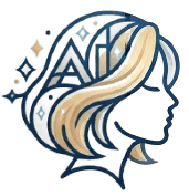 aihairstylegen startup logo on Aura++