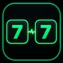 Digit Pairs: Neon Number Puzzle Game Logo