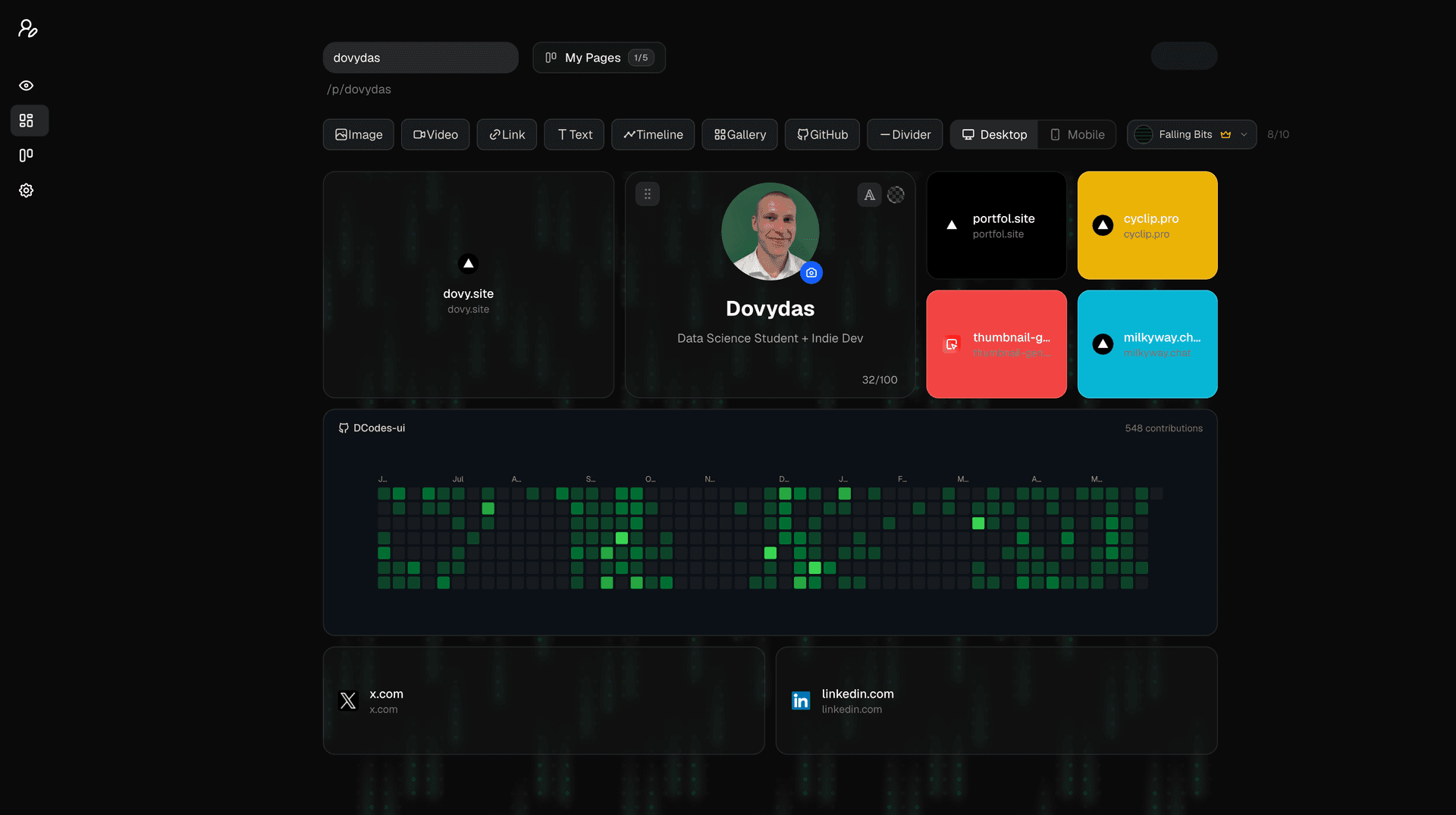 portfol.site - Personalized Portfolio Builder - Product Image